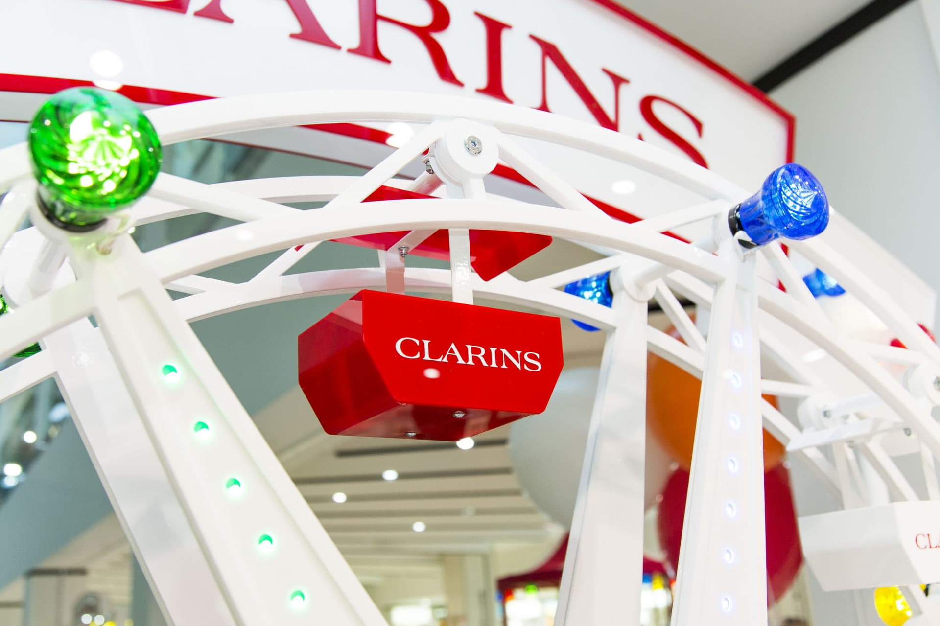 Clarins Pop-Up Event