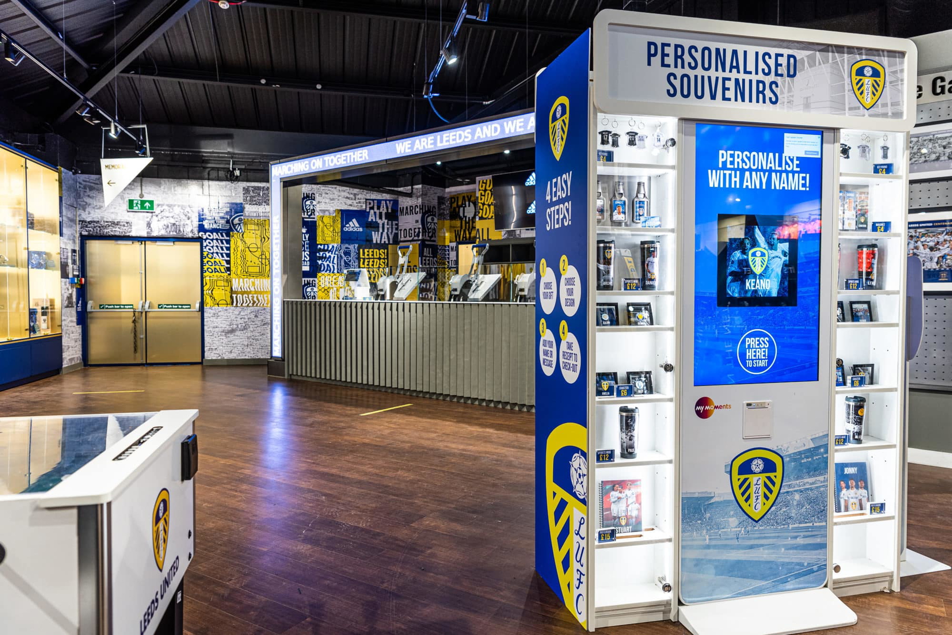adidas LUFC work by Design4Retail